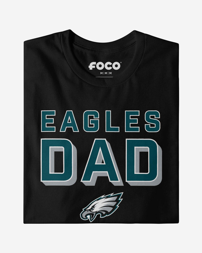 Philadelphia Eagles Team Dad T-Shirt FOCO - FOCO.com