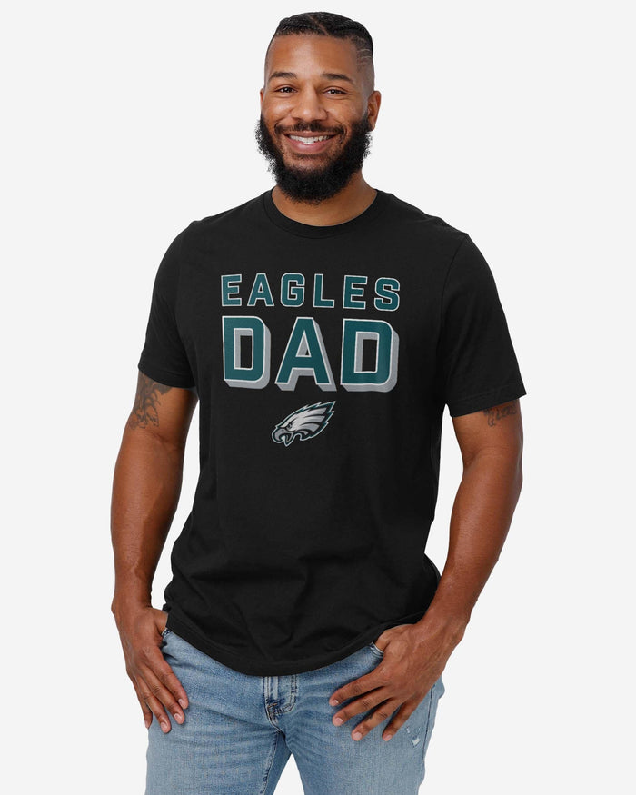 Philadelphia Eagles Team Dad T-Shirt FOCO - FOCO.com