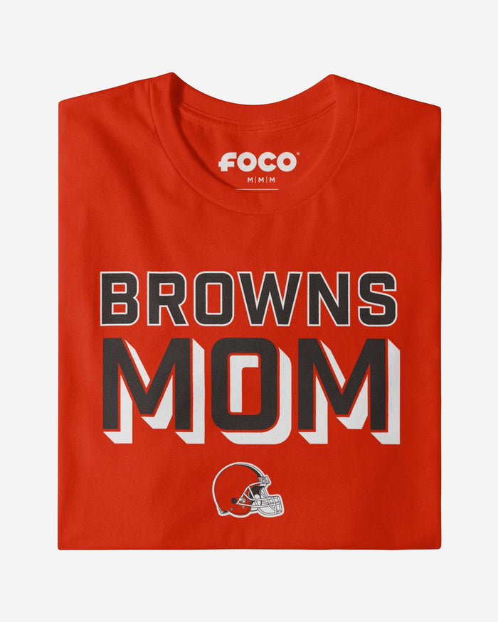 Cleveland Browns Team Mom T-Shirt FOCO - FOCO.com