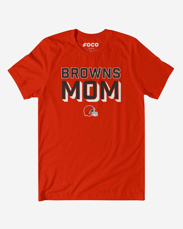 Cleveland Browns Team Mom T-Shirt FOCO S - FOCO.com
