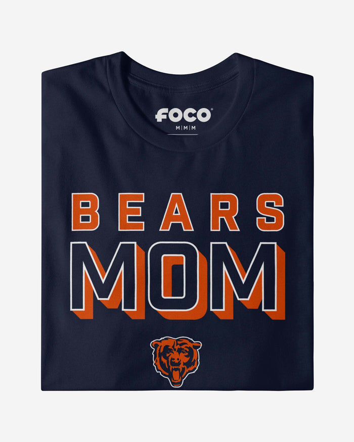 Chicago Bears Team Mom T-Shirt FOCO - FOCO.com