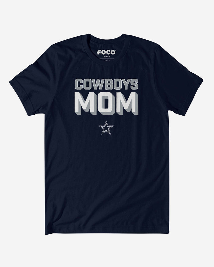 Dallas Cowboys Team Mom T-Shirt FOCO S - FOCO.com