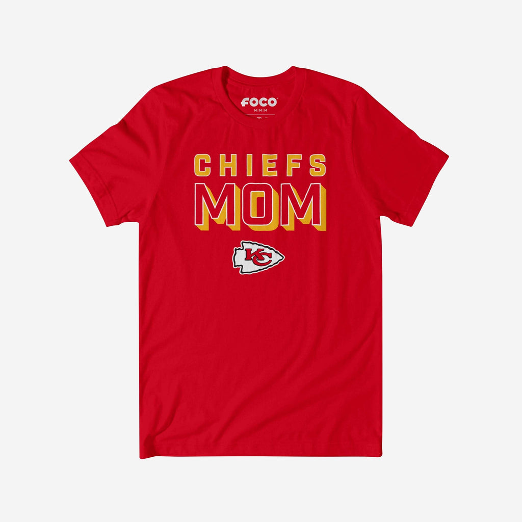 Kansas City Chiefs Team Mom T-Shirt FOCO S - FOCO.com