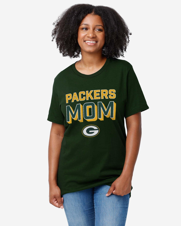 Green Bay Packers Team Mom T-Shirt FOCO - FOCO.com