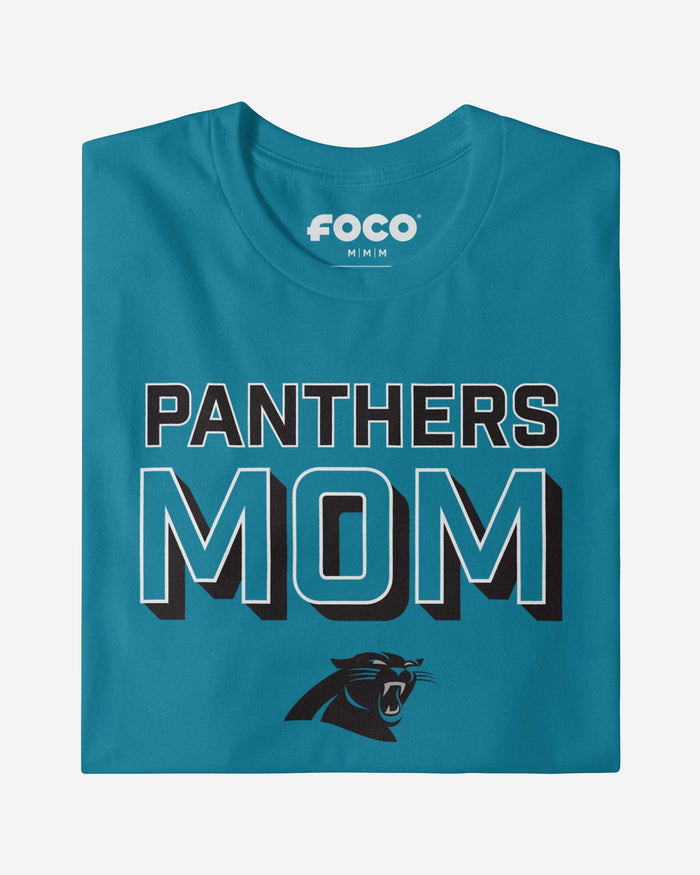 Carolina Panthers Team Mom T-Shirt FOCO - FOCO.com