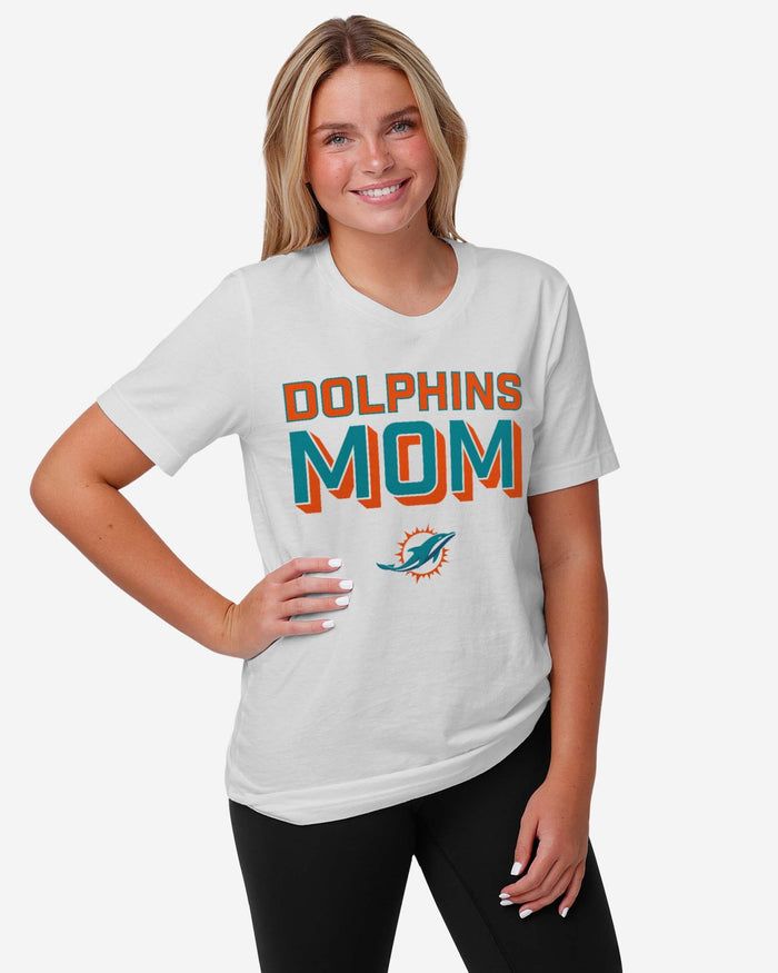 Miami Dolphins Team Mom T-Shirt FOCO - FOCO.com