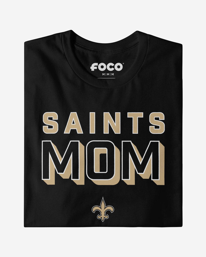 New Orleans Saints Team Mom T-Shirt FOCO - FOCO.com