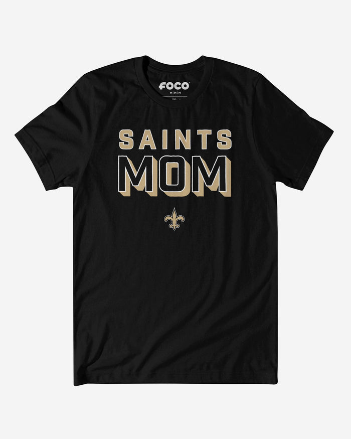 New Orleans Saints Team Mom T-Shirt FOCO S - FOCO.com