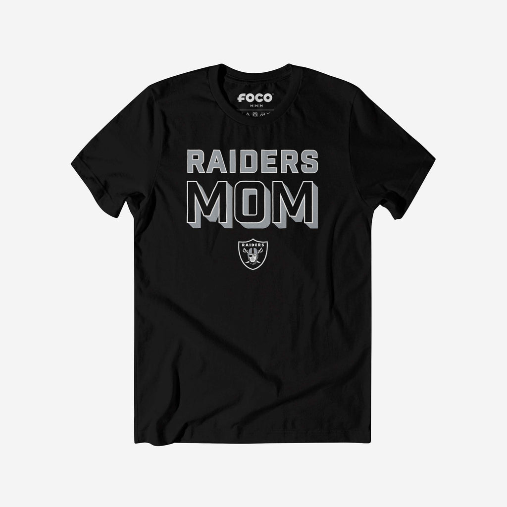 Las Vegas Raiders Team Mom T-Shirt FOCO S - FOCO.com