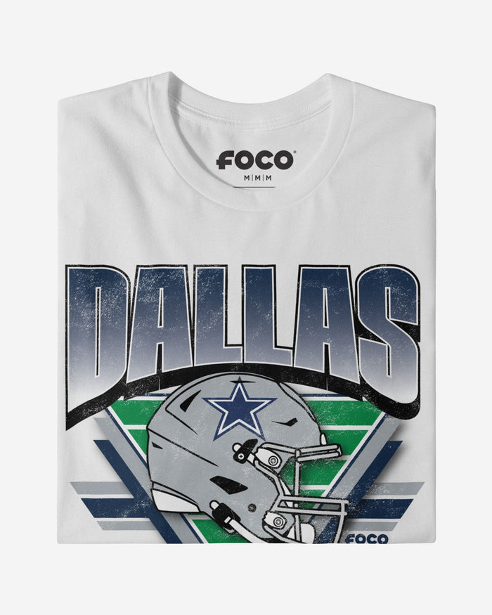 Dallas Cowboys Triangle Vintage T-Shirt FOCO - FOCO.com