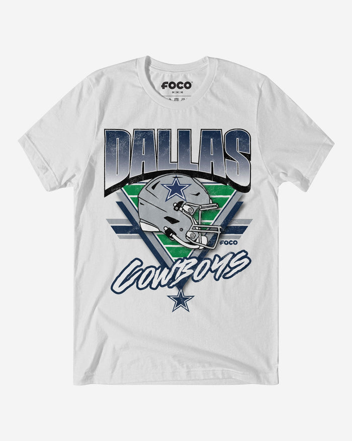 Dallas Cowboys Triangle Vintage T-Shirt FOCO S - FOCO.com