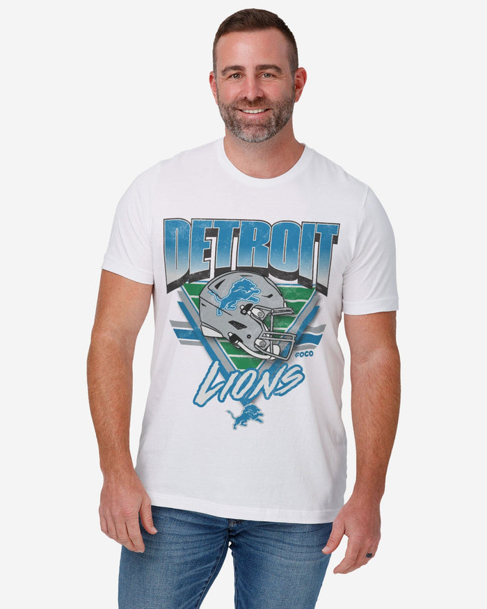 Detroit Lions Triangle Vintage T-Shirt FOCO - FOCO.com