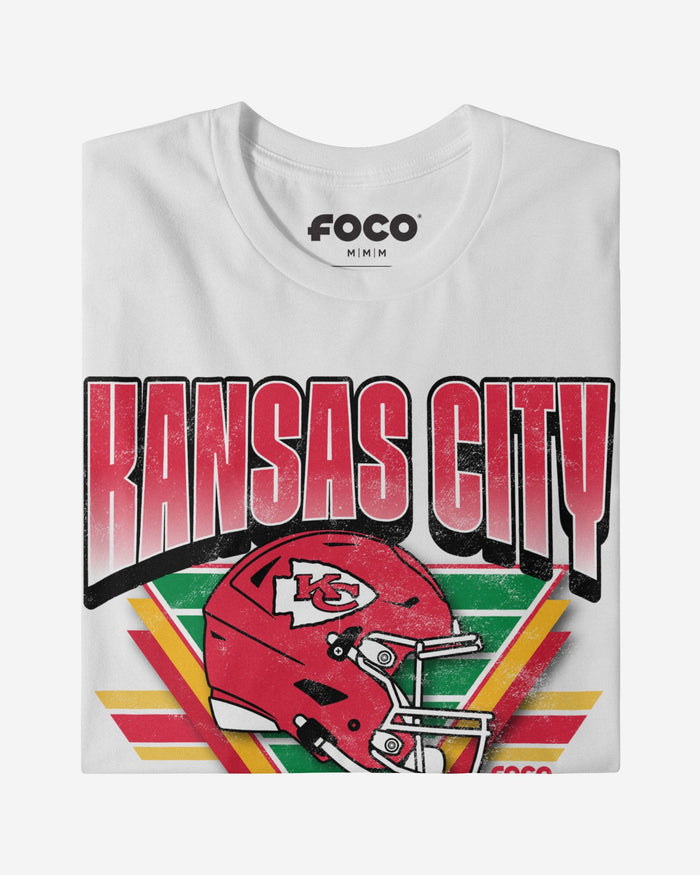 Kansas City Chiefs Triangle Vintage T-Shirt FOCO - FOCO.com