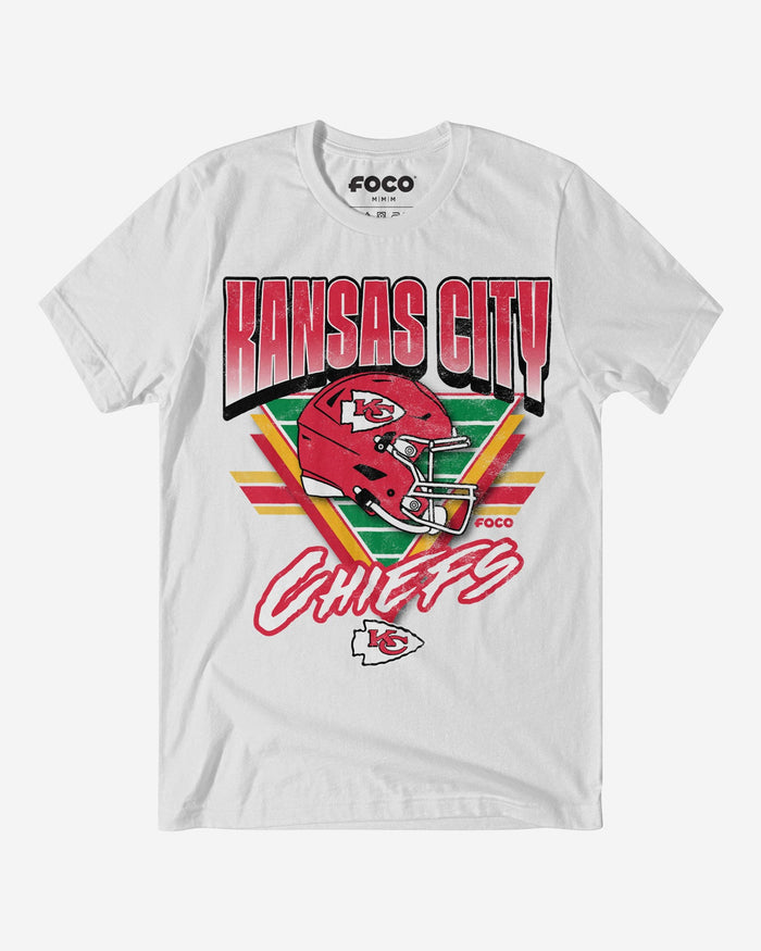 Kansas City Chiefs Triangle Vintage T-Shirt FOCO S - FOCO.com