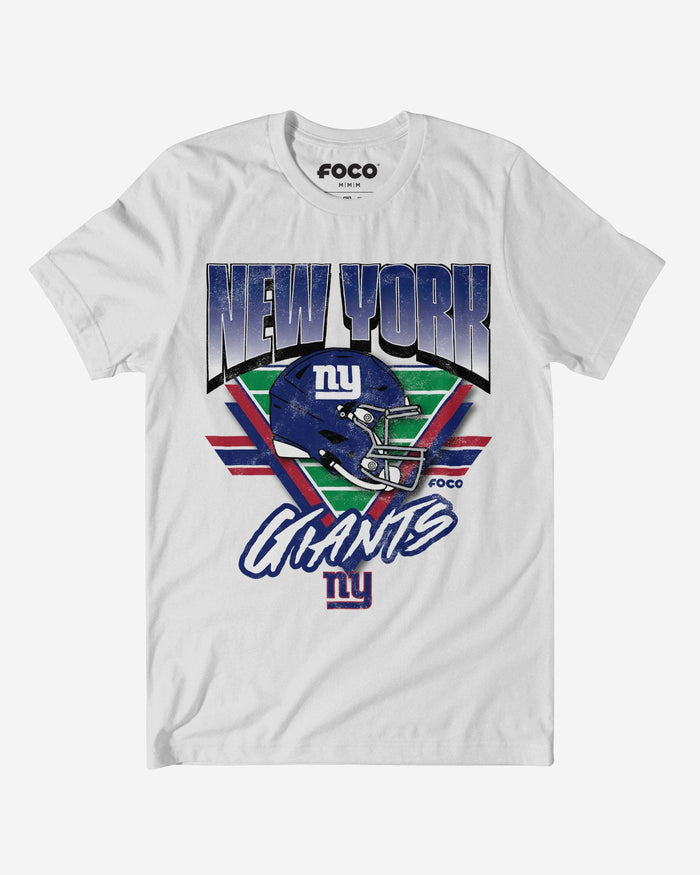New York Giants Triangle Vintage T-Shirt FOCO S - FOCO.com