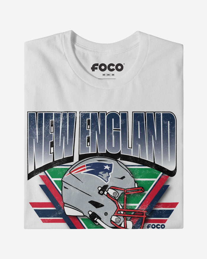 New England Patriots Triangle Vintage T-Shirt FOCO - FOCO.com