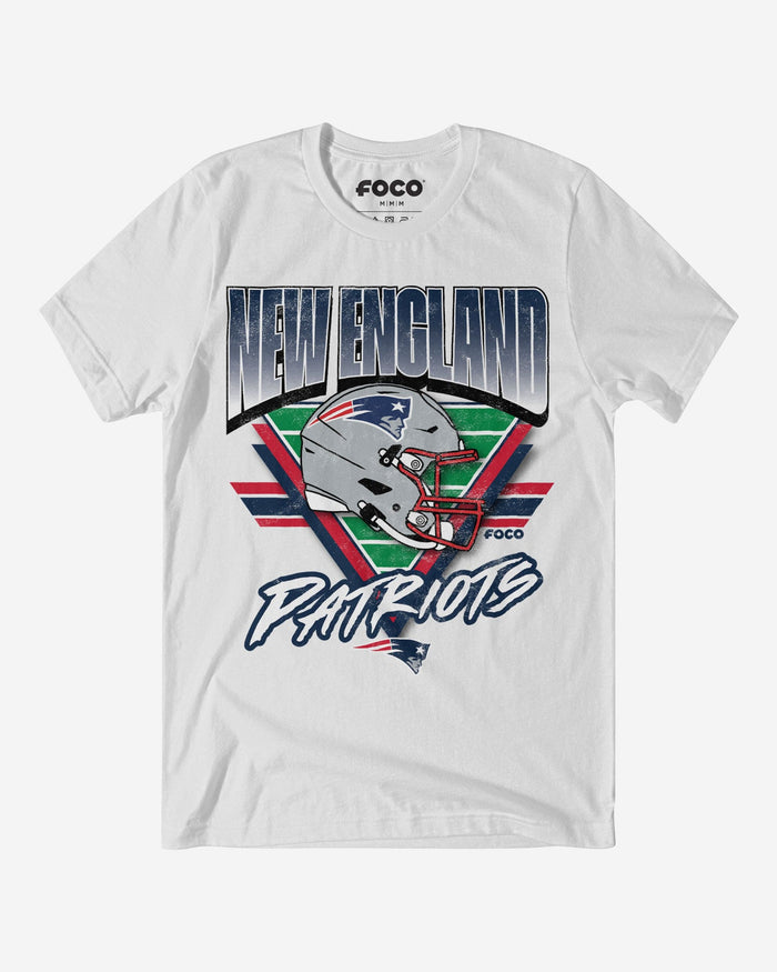 New England Patriots Triangle Vintage T-Shirt FOCO S - FOCO.com