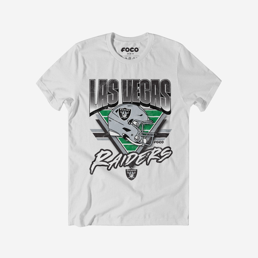 Las Vegas Raiders Triangle Vintage T-Shirt FOCO S - FOCO.com