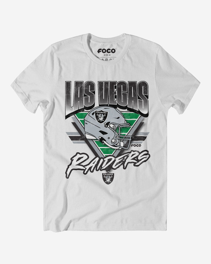 Las Vegas Raiders Triangle Vintage T-Shirt FOCO S - FOCO.com