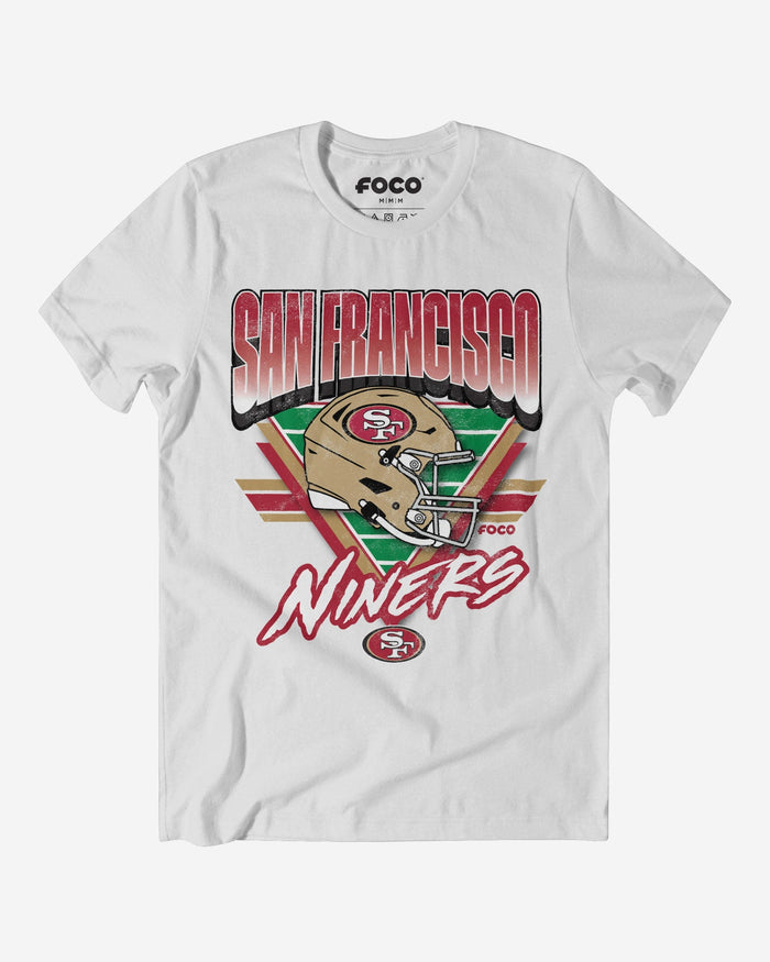 San Francisco 49ers Triangle Vintage T-Shirt FOCO S - FOCO.com