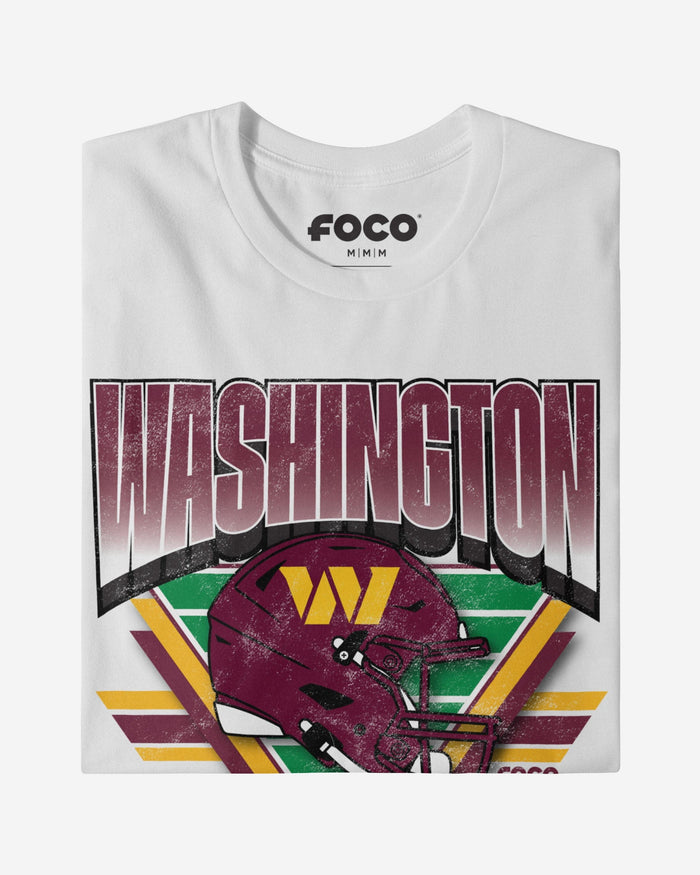 Washington Commanders Triangle Vintage T-Shirt FOCO - FOCO.com