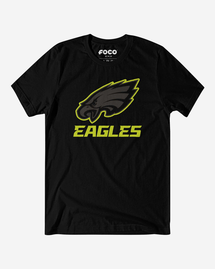 Philadelphia Eagles Highlight Reel T-Shirt FOCO Black/Volt S - FOCO.com