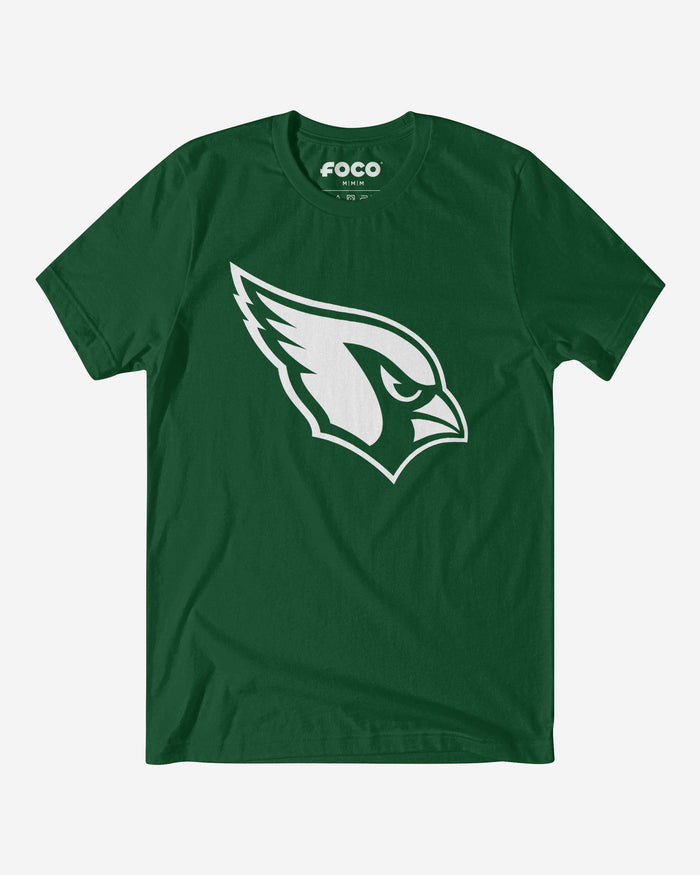 Arizona Cardinals White Logo T-Shirt FOCO S - FOCO.com