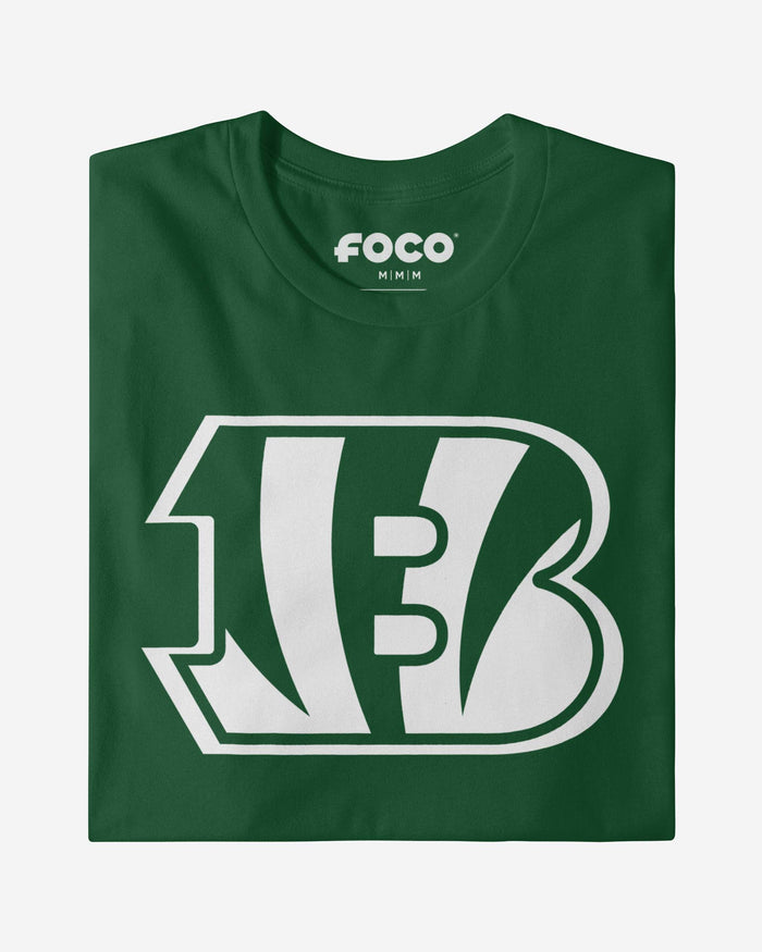 Cincinnati Bengals White Logo T-Shirt FOCO - FOCO.com