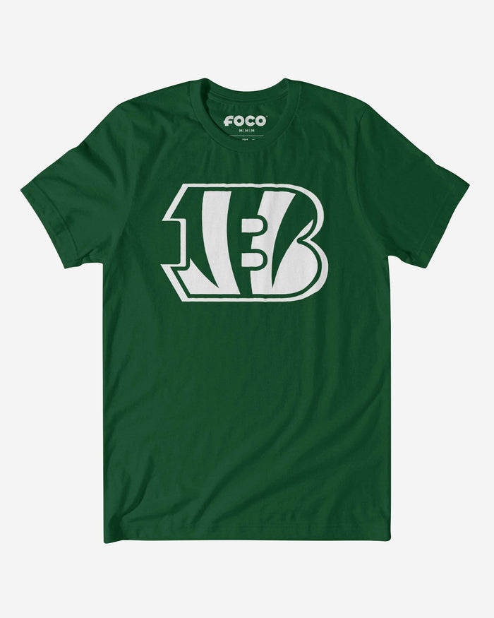 Cincinnati Bengals White Logo T-Shirt FOCO S - FOCO.com