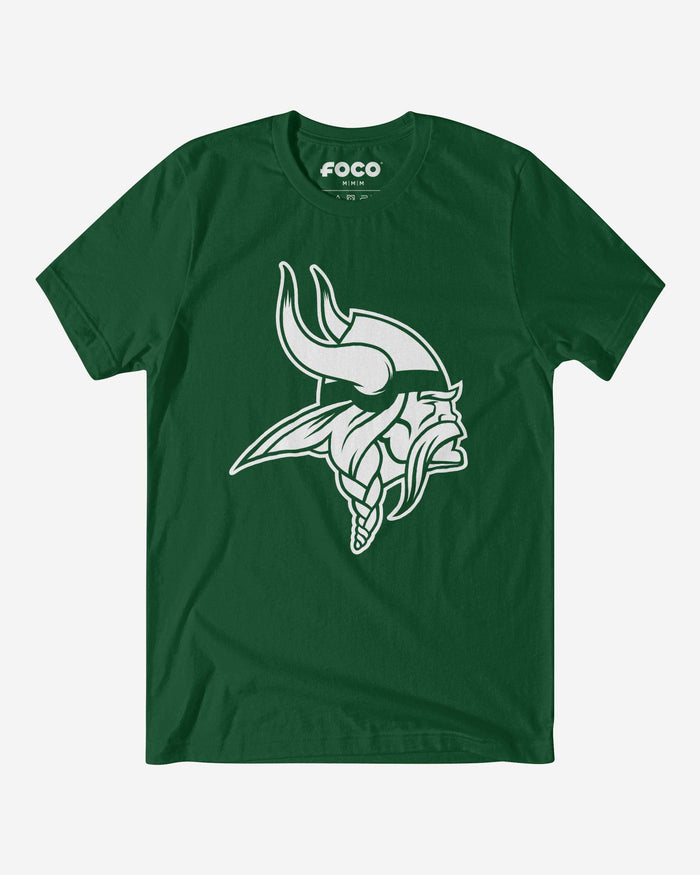 Minnesota Vikings White Logo T-Shirt FOCO S - FOCO.com