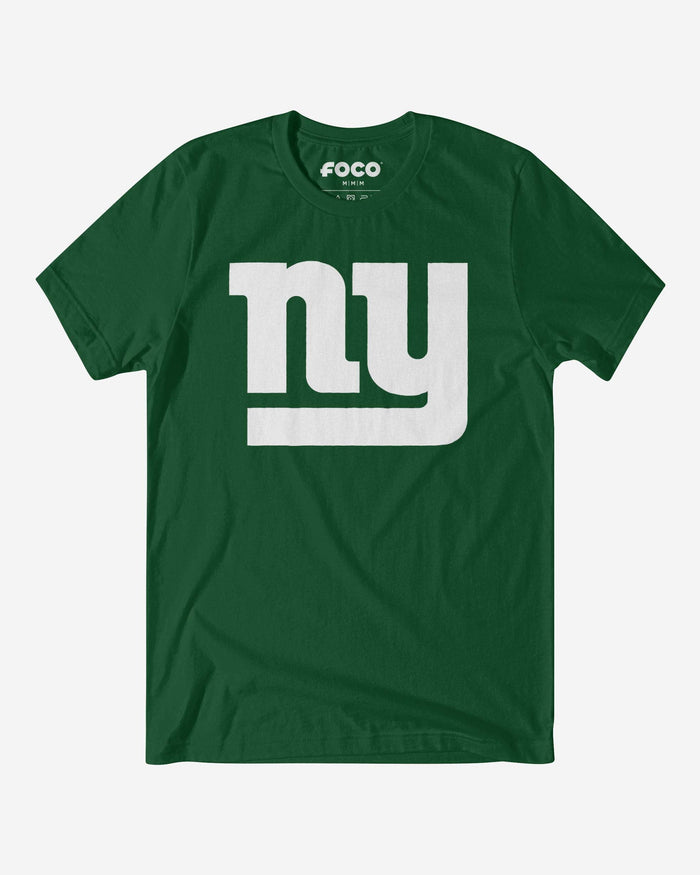 New York Giants White Logo T-Shirt FOCO S - FOCO.com