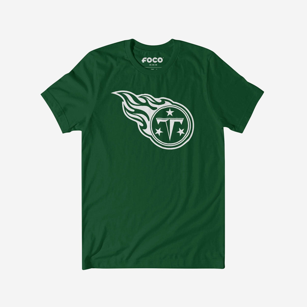 Tennessee Titans White Logo T-Shirt FOCO S - FOCO.com