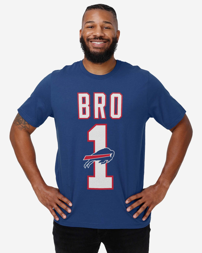 Buffalo Bills Number 1 Bro T-Shirt FOCO - FOCO.com