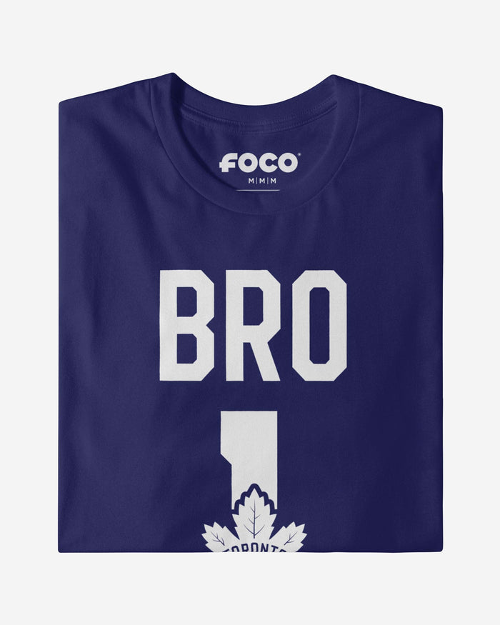 Toronto Maple Leafs Number 1 Bro T-Shirt FOCO - FOCO.com