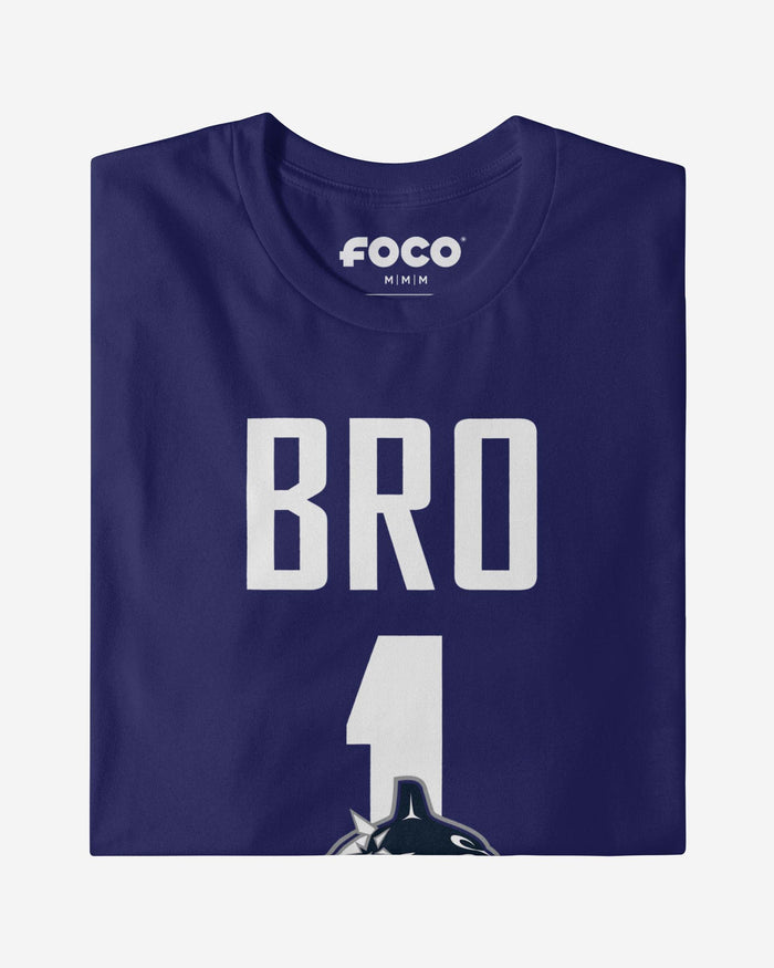 Vancouver Canucks Number 1 Bro T-Shirt FOCO - FOCO.com