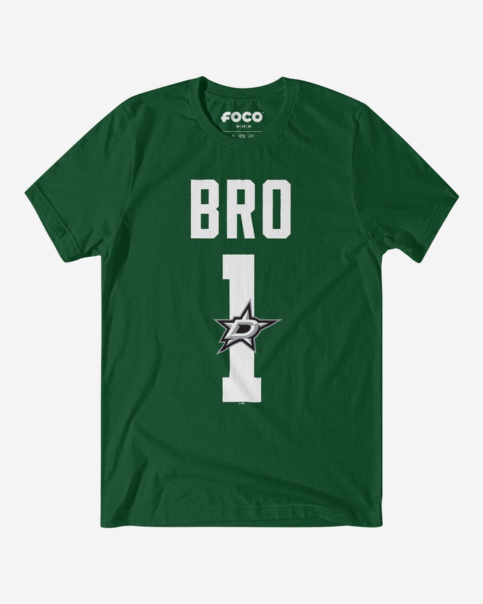 Dallas Stars Number 1 Bro T-Shirt FOCO S - FOCO.com