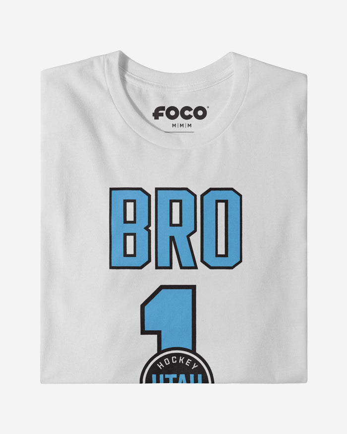 Utah Hockey Club Number 1 Bro T-Shirt FOCO - FOCO.com