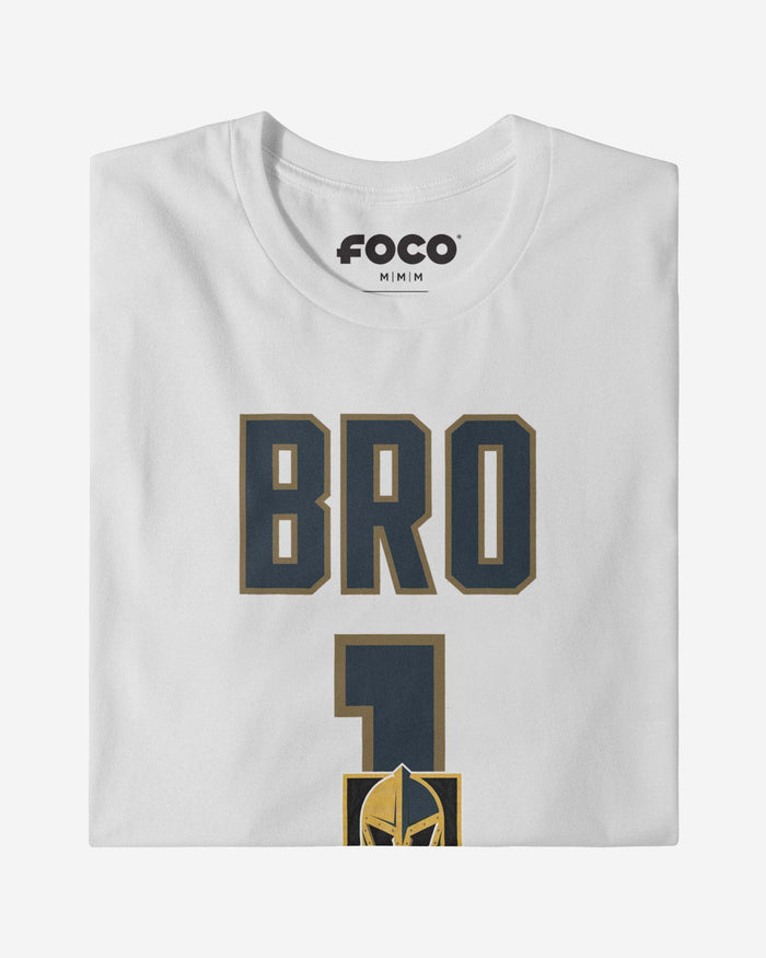 Vegas Golden Knights Number 1 Bro T-Shirt FOCO - FOCO.com