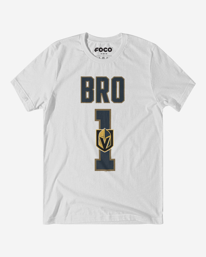 Vegas Golden Knights Number 1 Bro T-Shirt FOCO S - FOCO.com