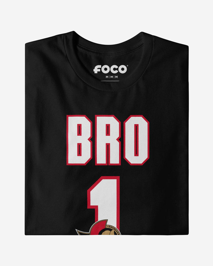 Ottawa Senators Number 1 Bro T-Shirt FOCO - FOCO.com