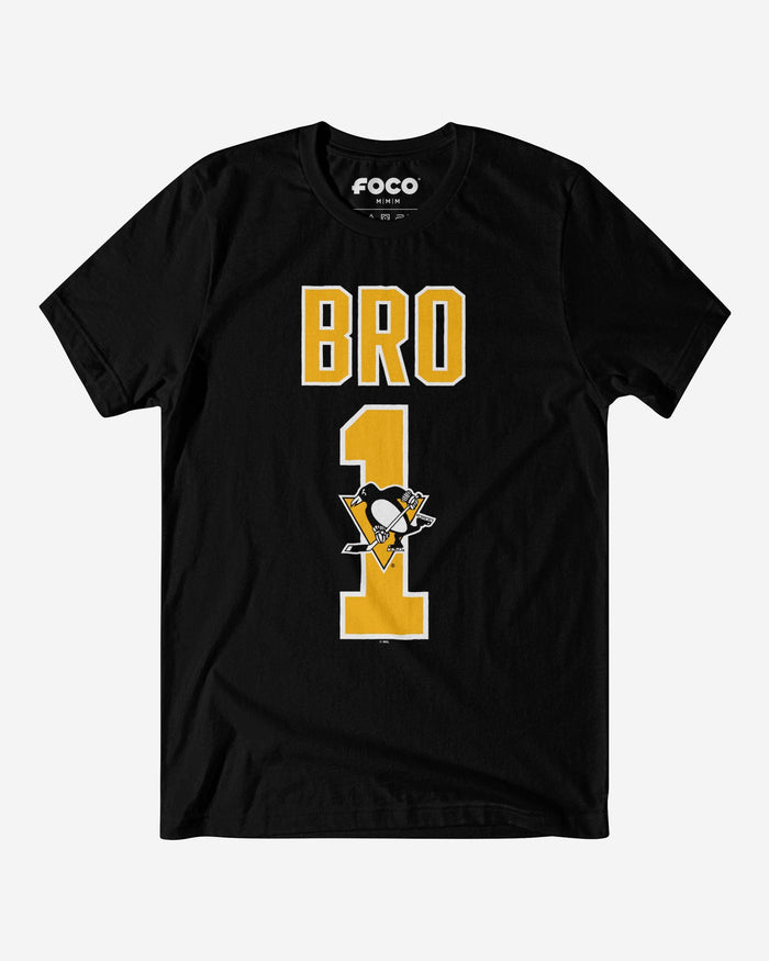 Pittsburgh Penguins Number 1 Bro T-Shirt FOCO S - FOCO.com