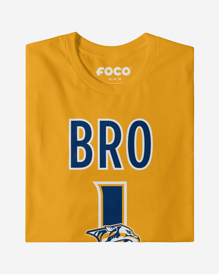 Nashville Predators Number 1 Bro T-Shirt FOCO - FOCO.com