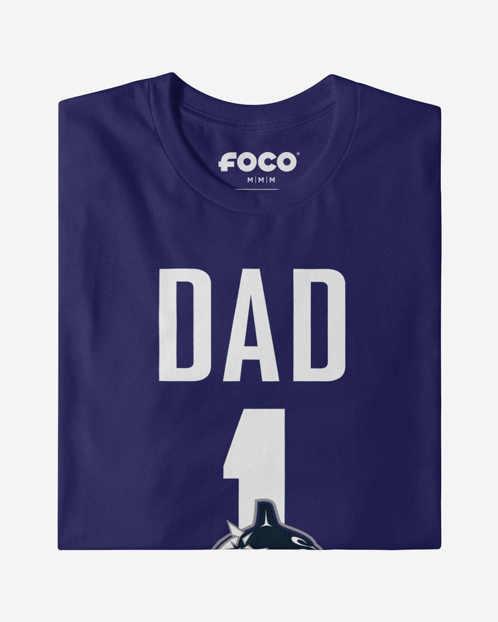 Vancouver Canucks Number 1 Dad T-Shirt FOCO - FOCO.com