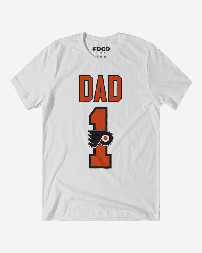 Philadelphia Flyers Number 1 Dad T-Shirt FOCO S - FOCO.com