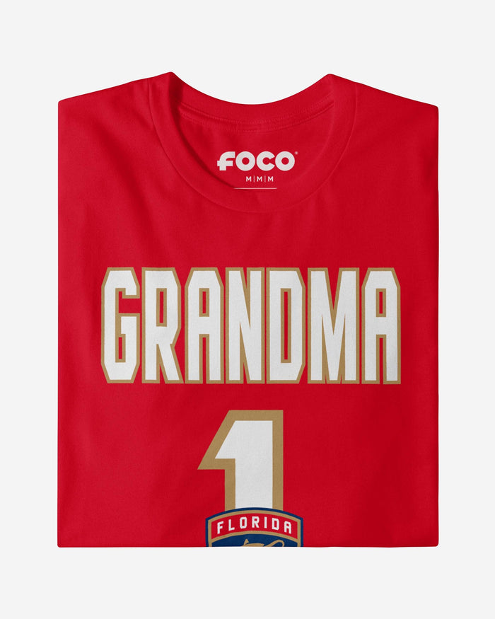 Florida Panthers Number 1 Grandma T-Shirt FOCO - FOCO.com