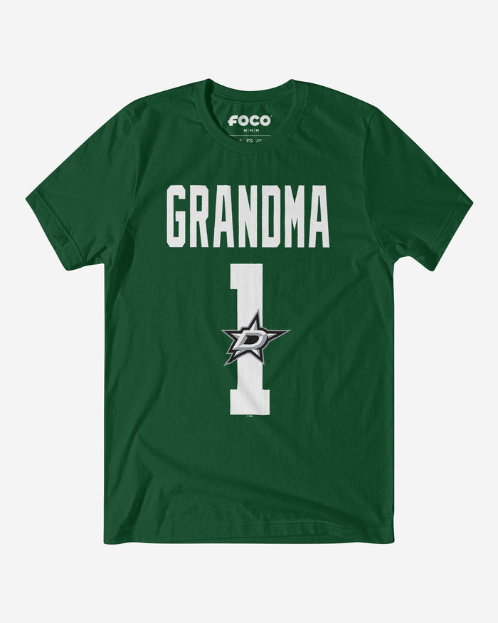 Dallas Stars Number 1 Grandma T-Shirt FOCO S - FOCO.com