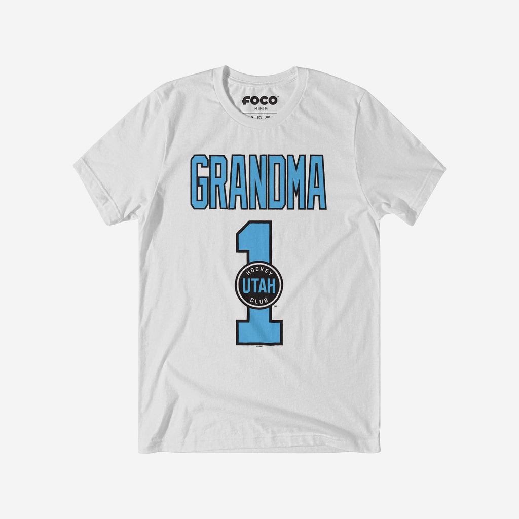 Utah Hockey Club Number 1 Grandma T-Shirt FOCO S - FOCO.com