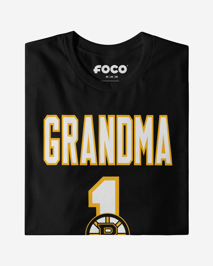 Boston Bruins Number 1 Grandma T-Shirt FOCO - FOCO.com