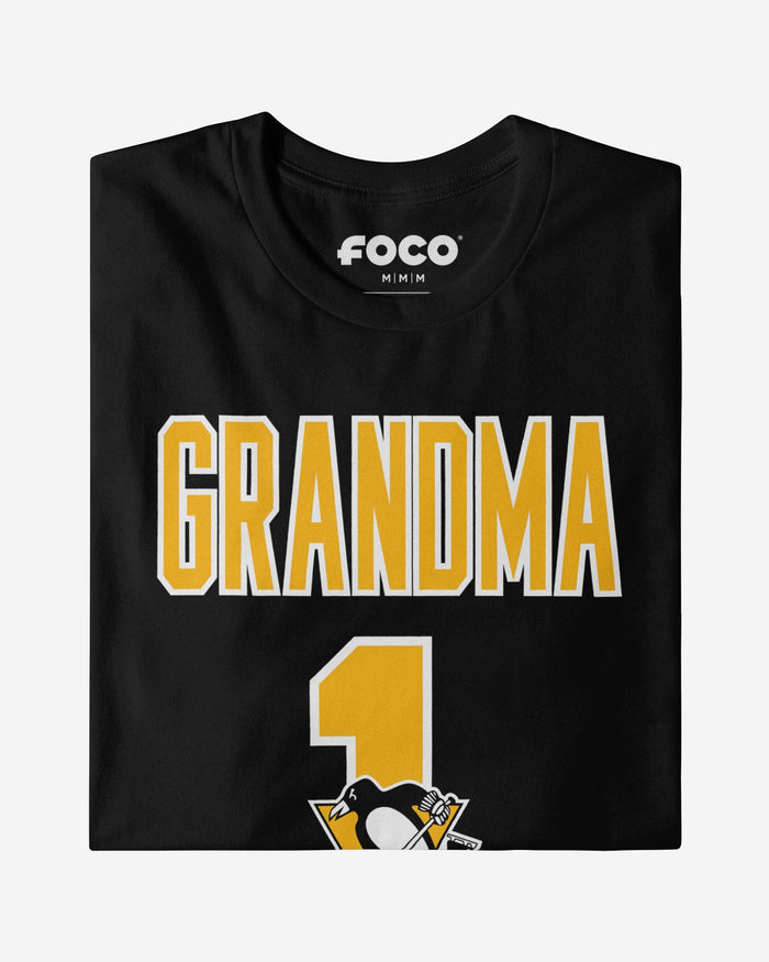 Pittsburgh Penguins Number 1 Grandma T-Shirt FOCO - FOCO.com