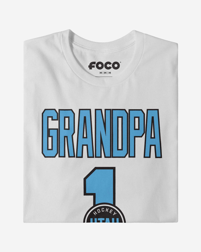 Utah Hockey Club Number 1 Grandpa T-Shirt FOCO - FOCO.com